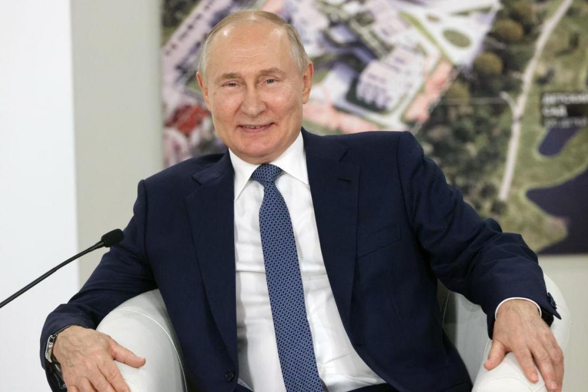 El presidente de Rusia, Vladímir Putin, sonríe en una imagen de archivo