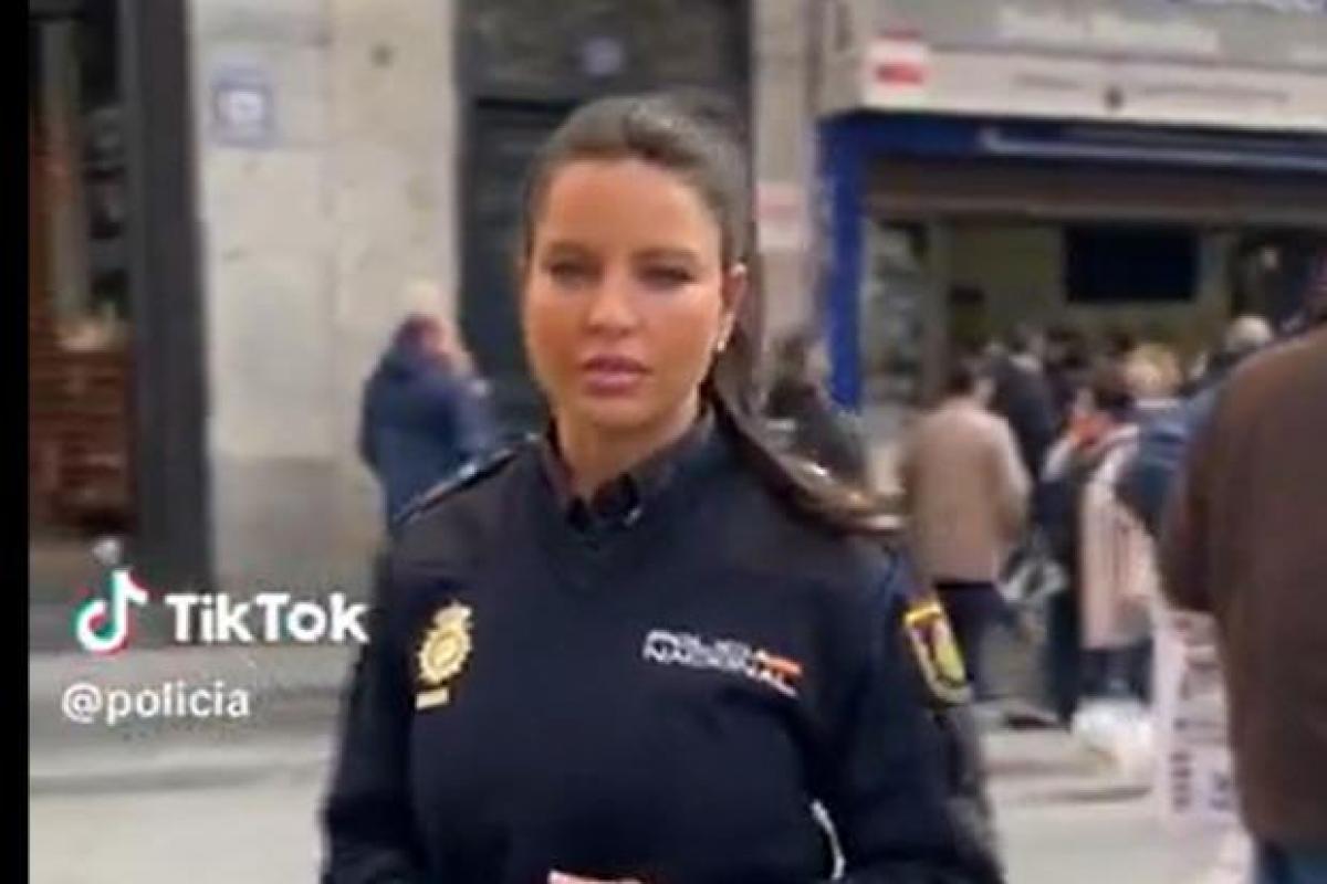 Advertencia de la Policía Nacional sobre los décimos de la Lotería de Navidad 2023