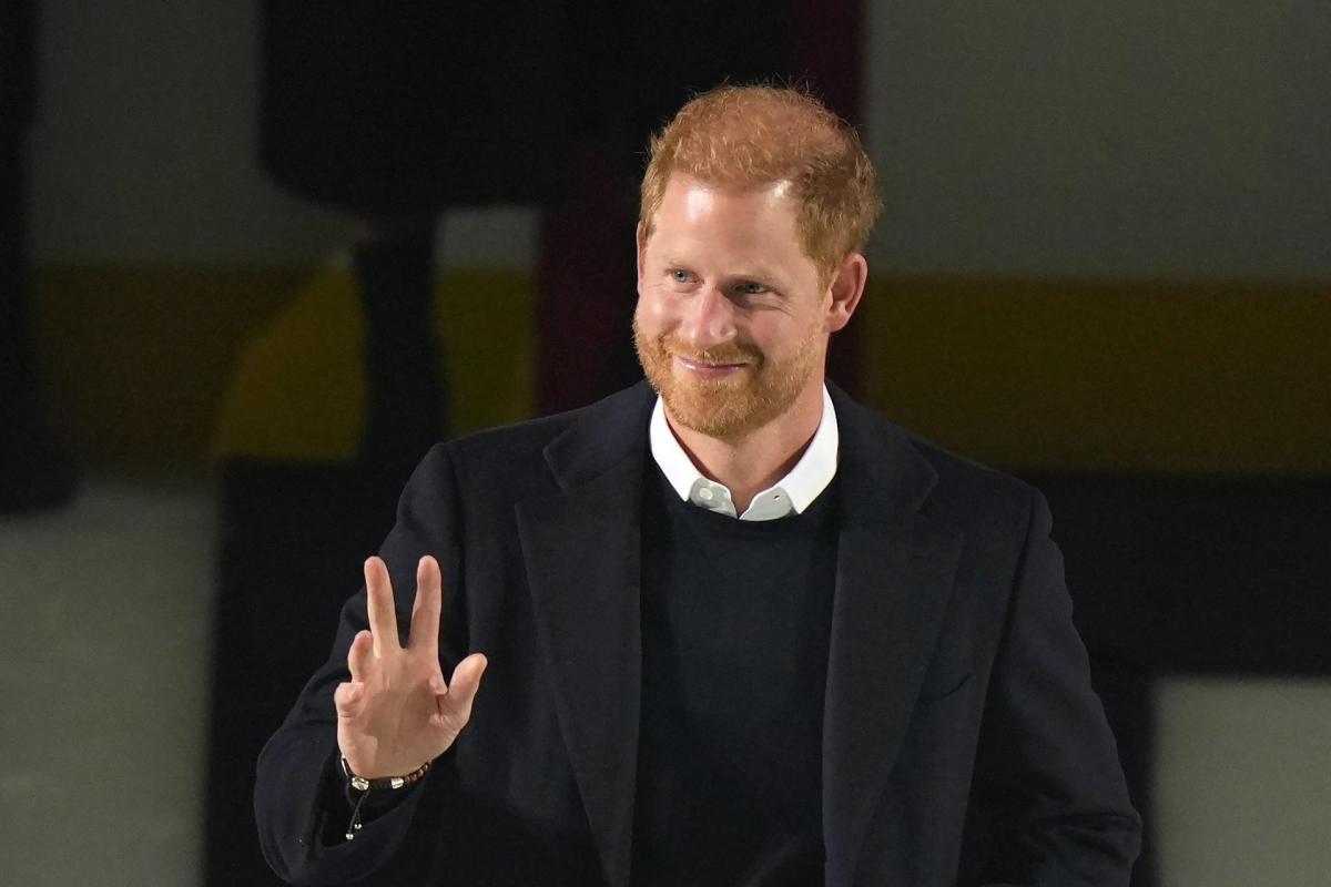 El príncipe Harry, fotografiado en Canada el 20 de noviembre de 2023.