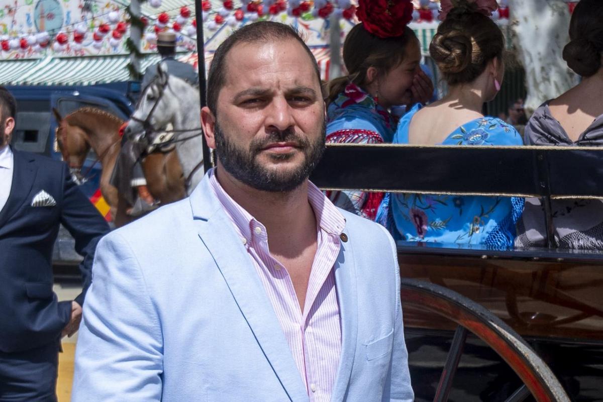 Antonio Tejado, en la Feria de Sevilla de 2022.