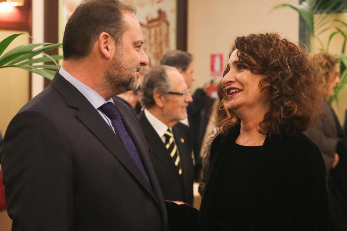 José Luis Ábalos y María Jesús Montero.