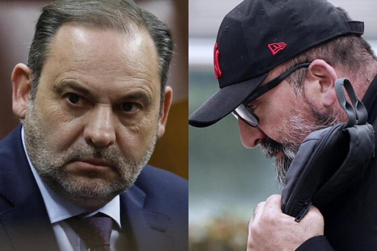 El exministro de Transportes Jose Luis Ábalos, y su antiguo asesor Koldo García; en sendas imágenes de archivo.