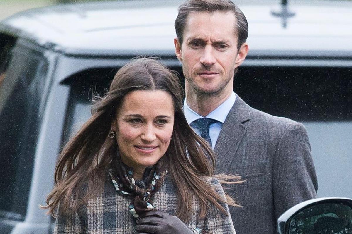Pippa Middleton y James Matthews en diciembre de 2016.