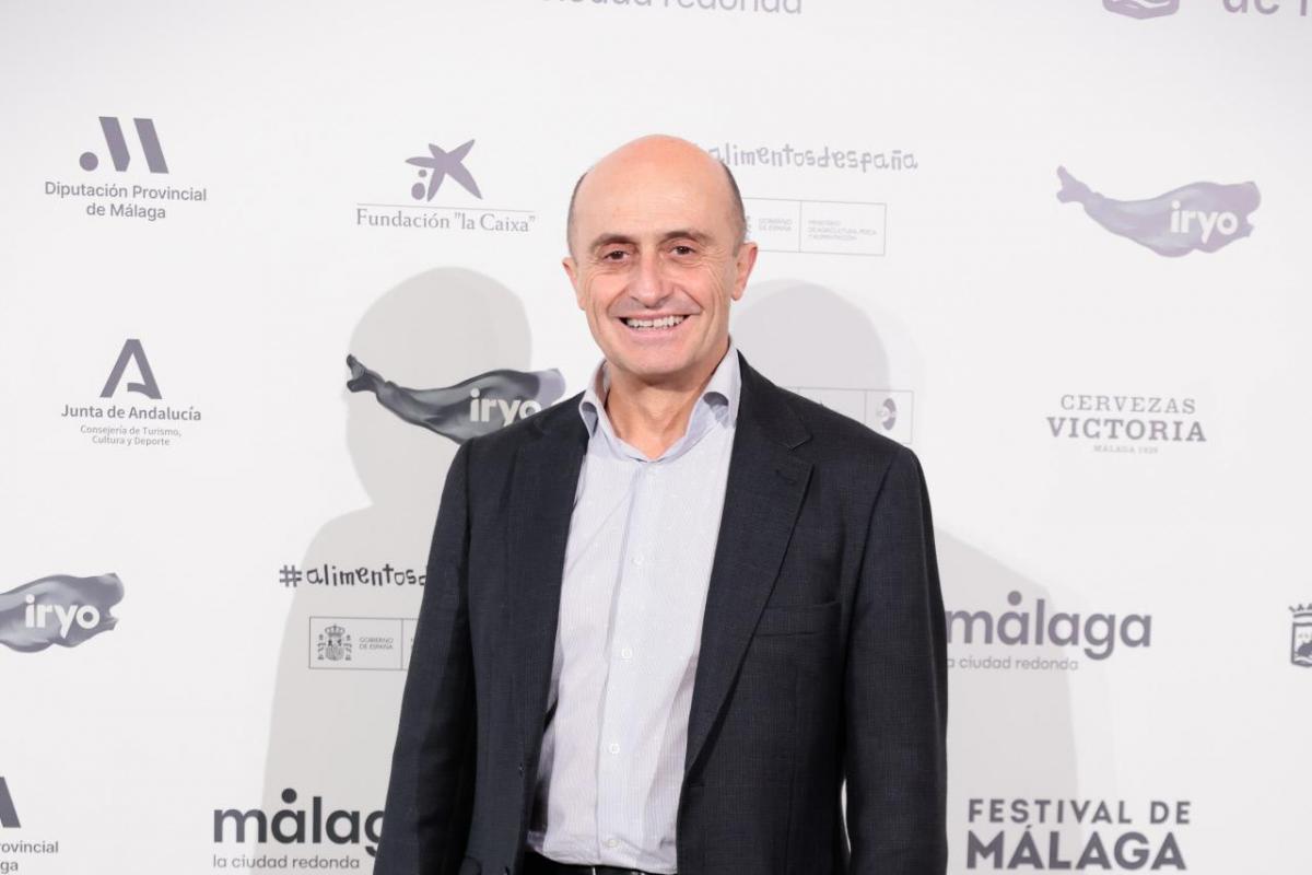 El actor Pepe Viyuela, durante la presentación del Festival de Málaga 2023.