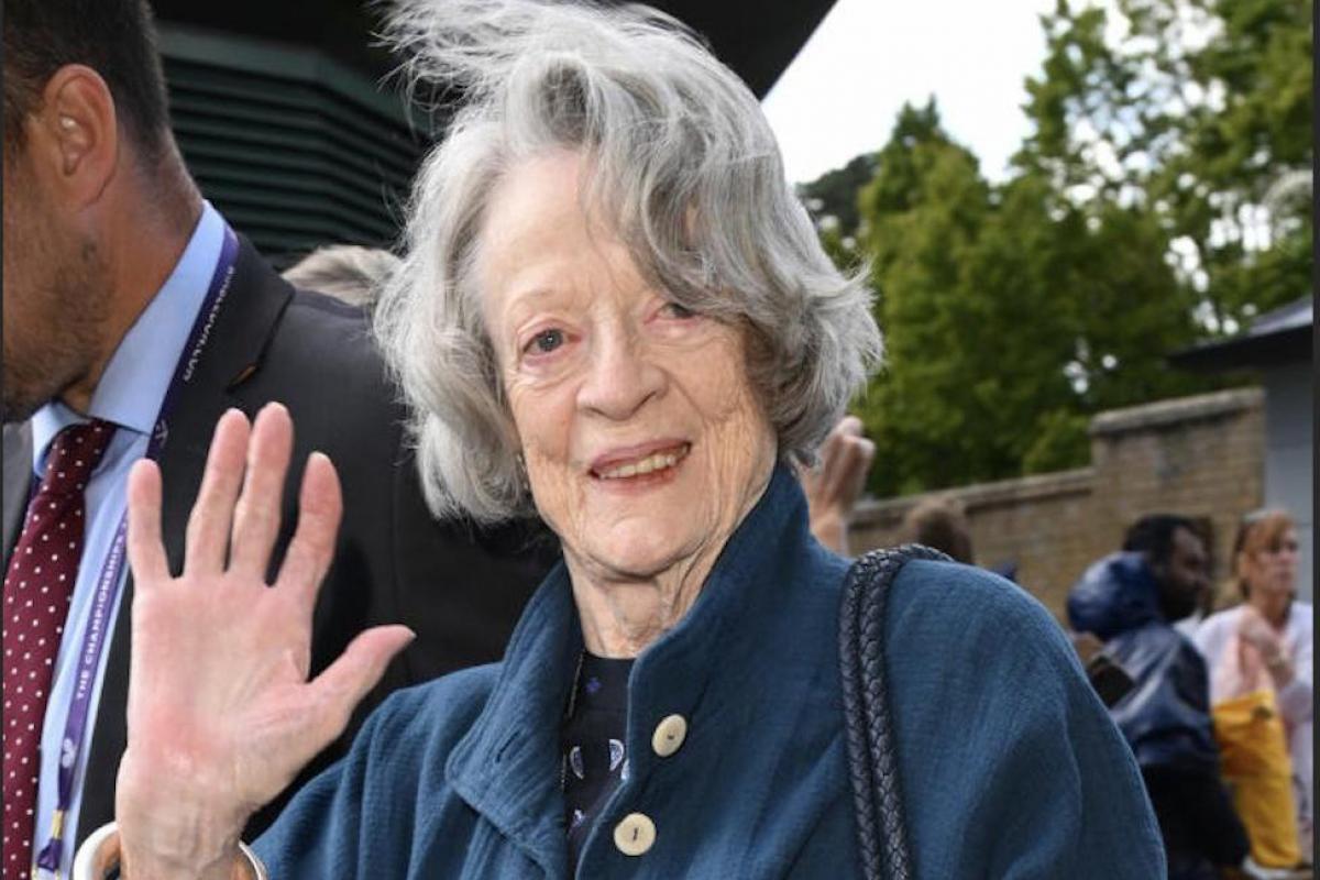 Una de las últimas apariciones públicas de Dame Maggie Smith fue en el campeonato de tenis de Wimbledon en julio de 2023.