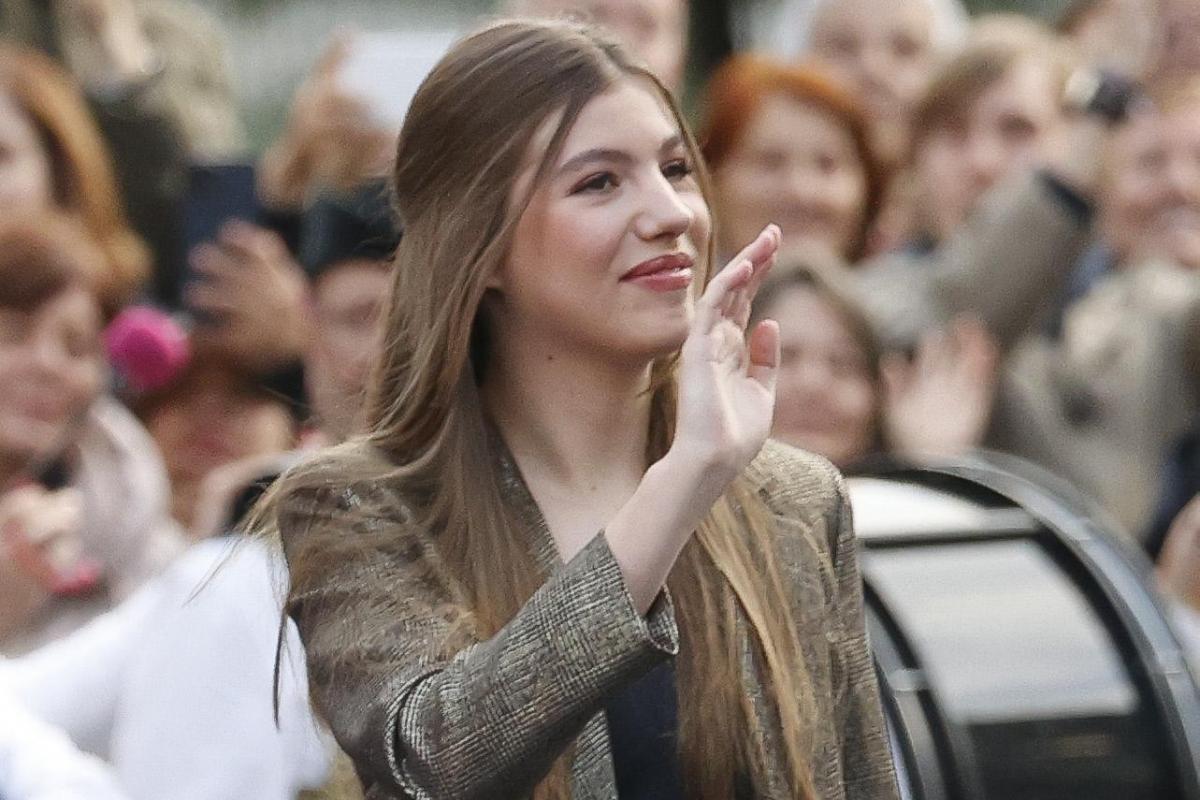 La infanta Sofía en los Premios Princesa de Asturias.