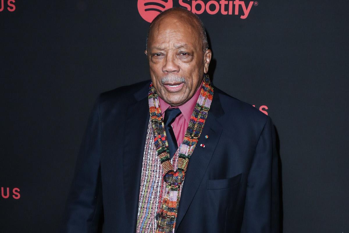 El productor Quincy Jones, fotografiado en 2018.