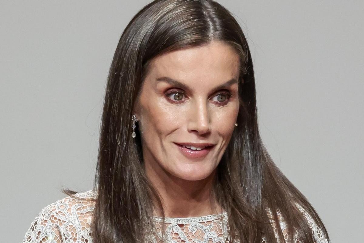 La reina Letizia, en la entrega de los Premios Nacionales de Cultura el 10 de octubre de 2024.