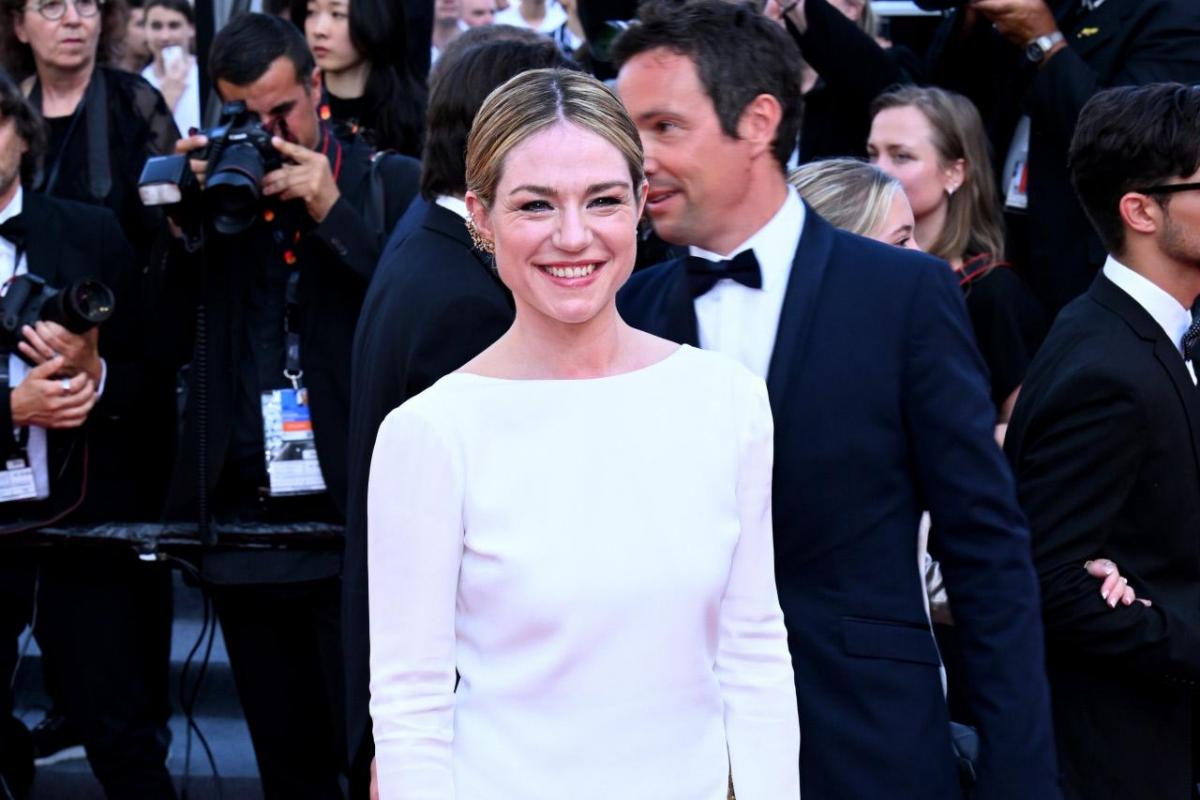 Emilie Dequenne, el 26 de mayo de 2023 en Cannes.