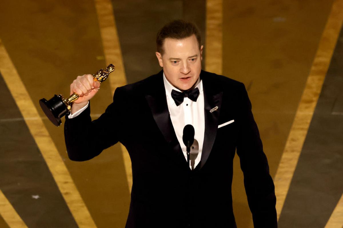 Brendan Fraser en los Oscar 2023