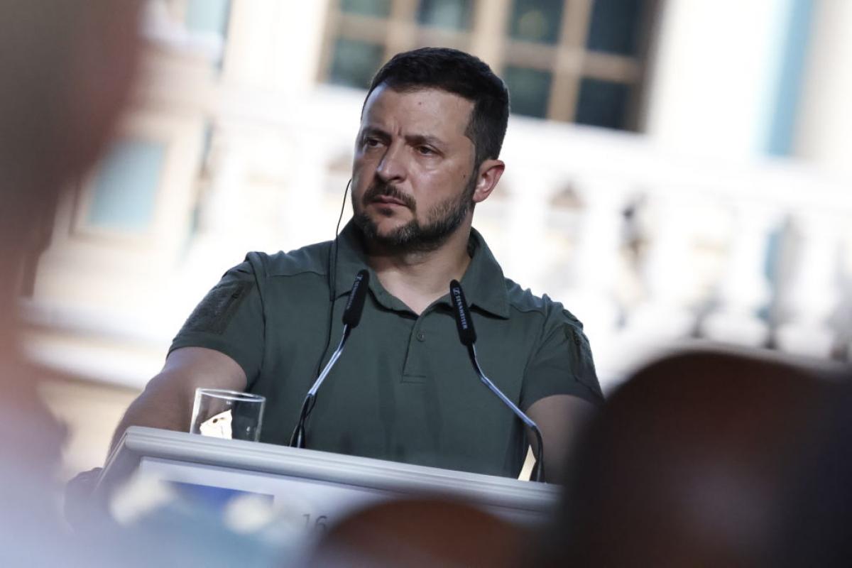 El mandatario ucraniano, Volodímir Zelenski.