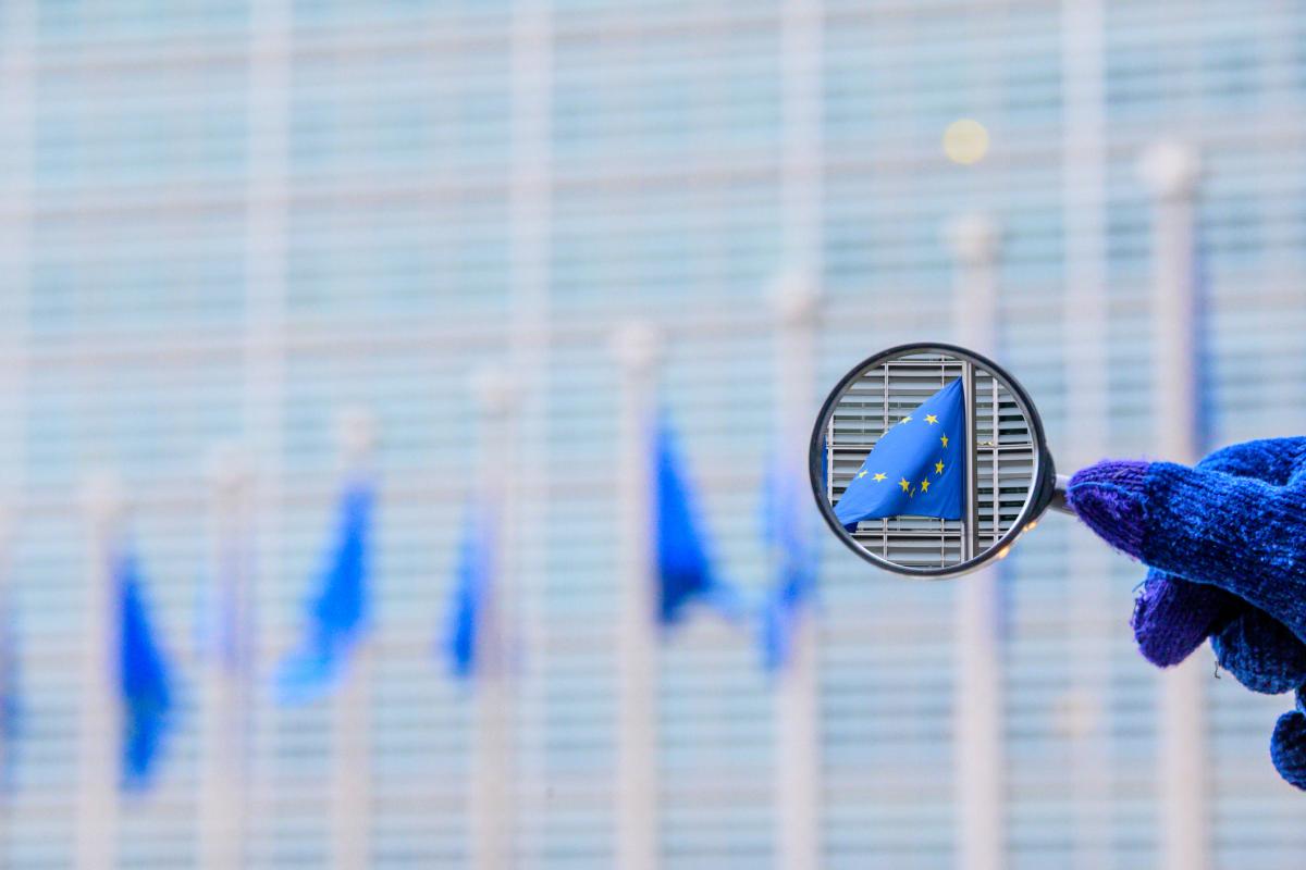 Imagen de archivo de la fachada de la sede de la Comisión Europea, en Bruselas.