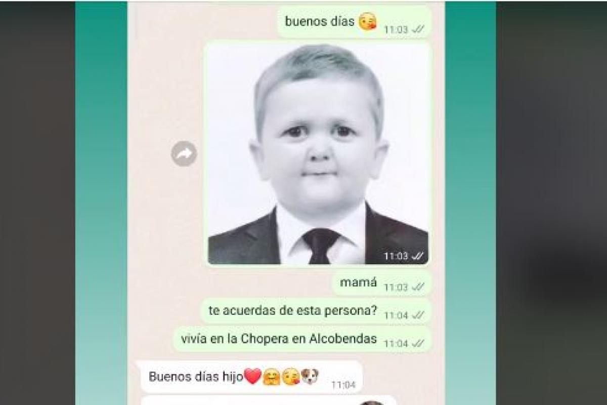 Imagen de la conversación.