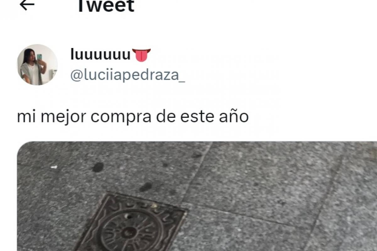 El tuit de @luciiapedraza_