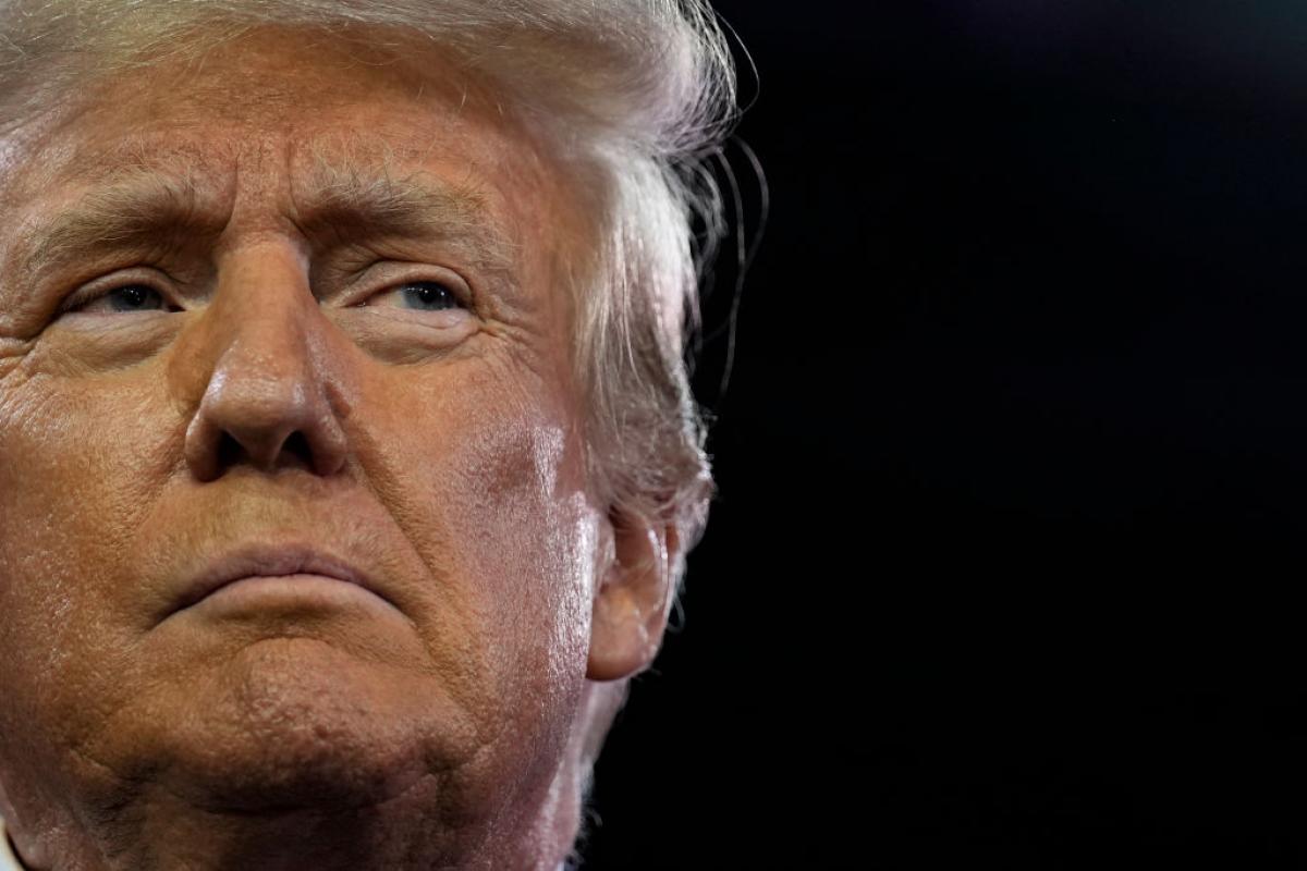 Donald Trump, retratado en un acto de su campaña rumbo a la Casa Blanca.