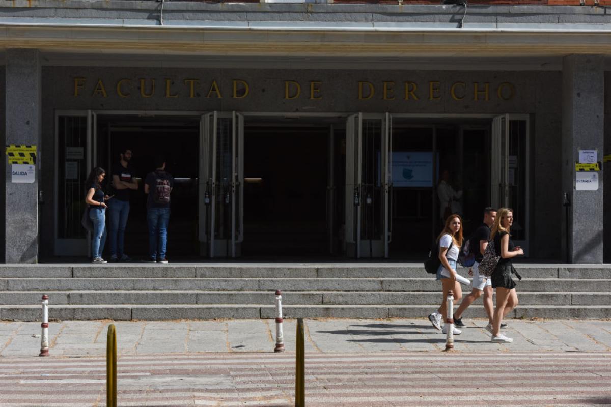 Imagen de archivo de la Facultad de Derecho de la Universidad Complutense de Madrid (UCM), en Ciudad Universitaria.