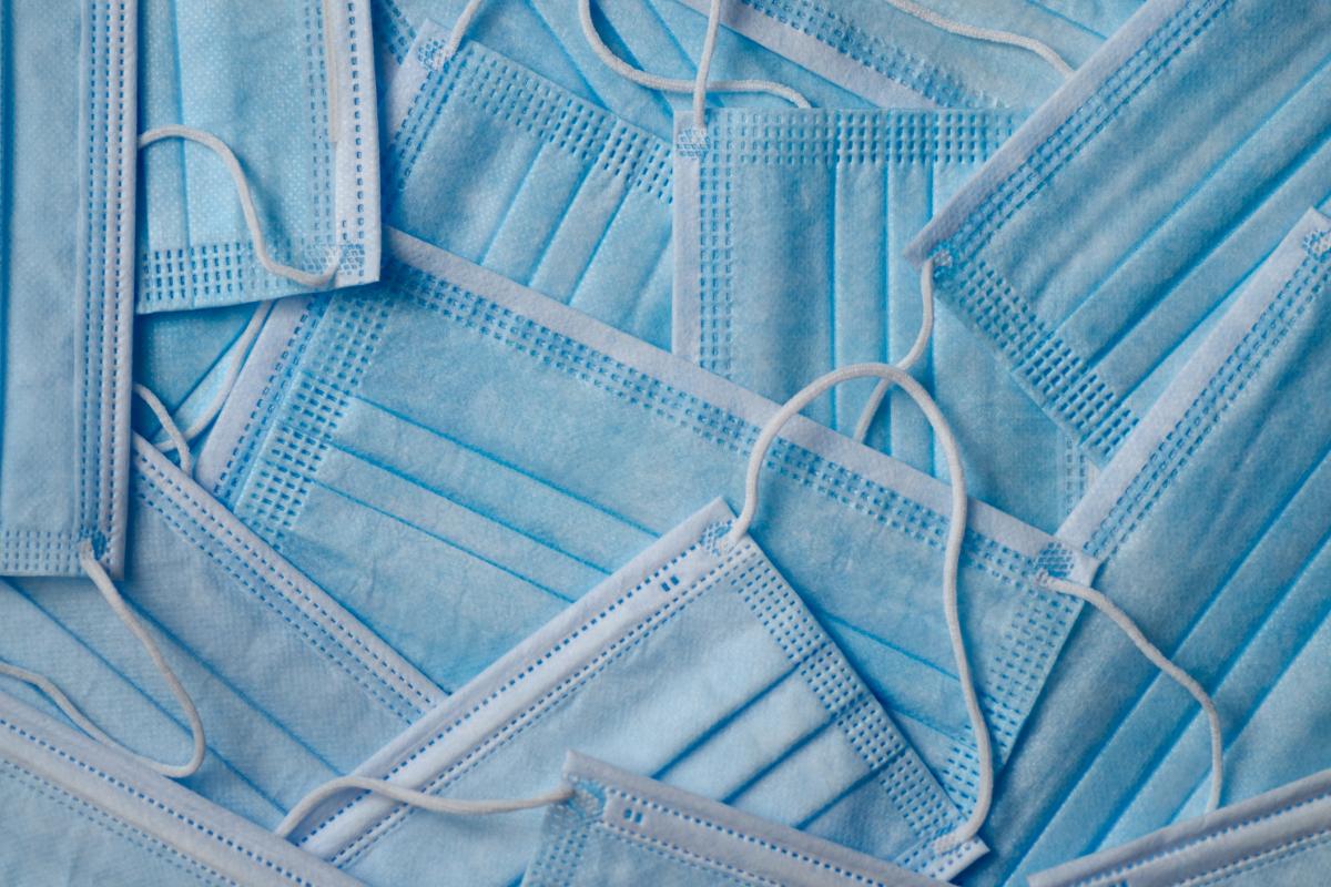 Mascarillas quirúrgicas.