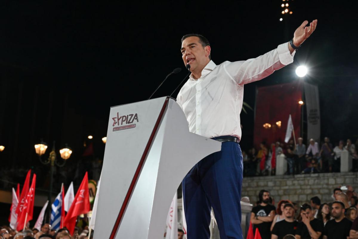 Alexis Tsipras, el exlíder de SYRIZA.