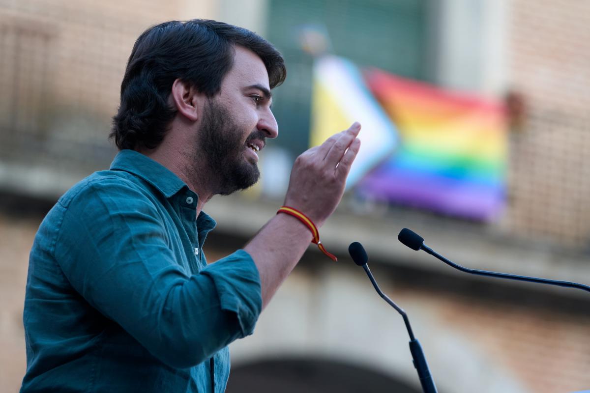 El vicepresidente de la Junta de Castilla y León, Juan García-Gallardo.