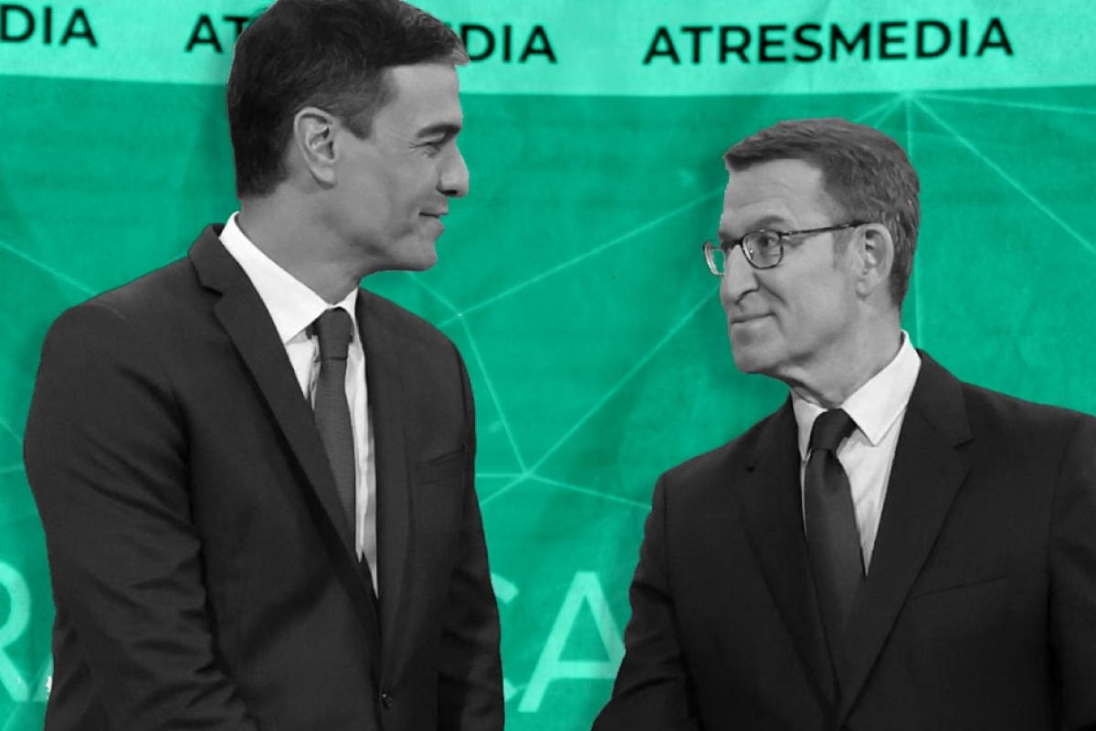 Cara a cara Sánchez-Feijóo