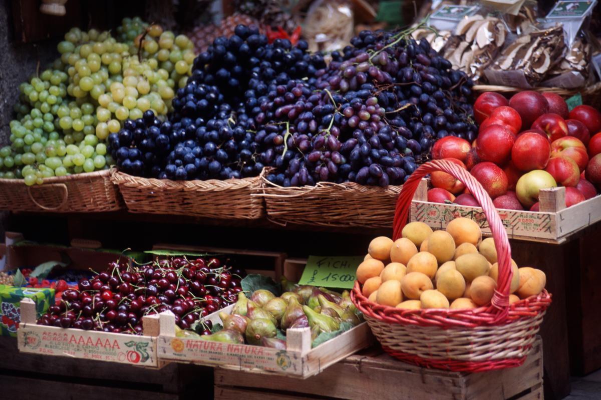 Diversas frutas, en una imagen de archivo.