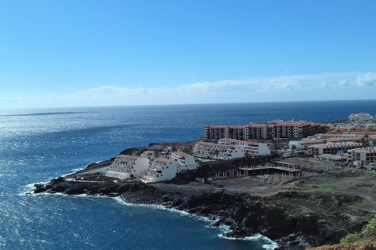 La localidad de Arona en una imagen de Stock.