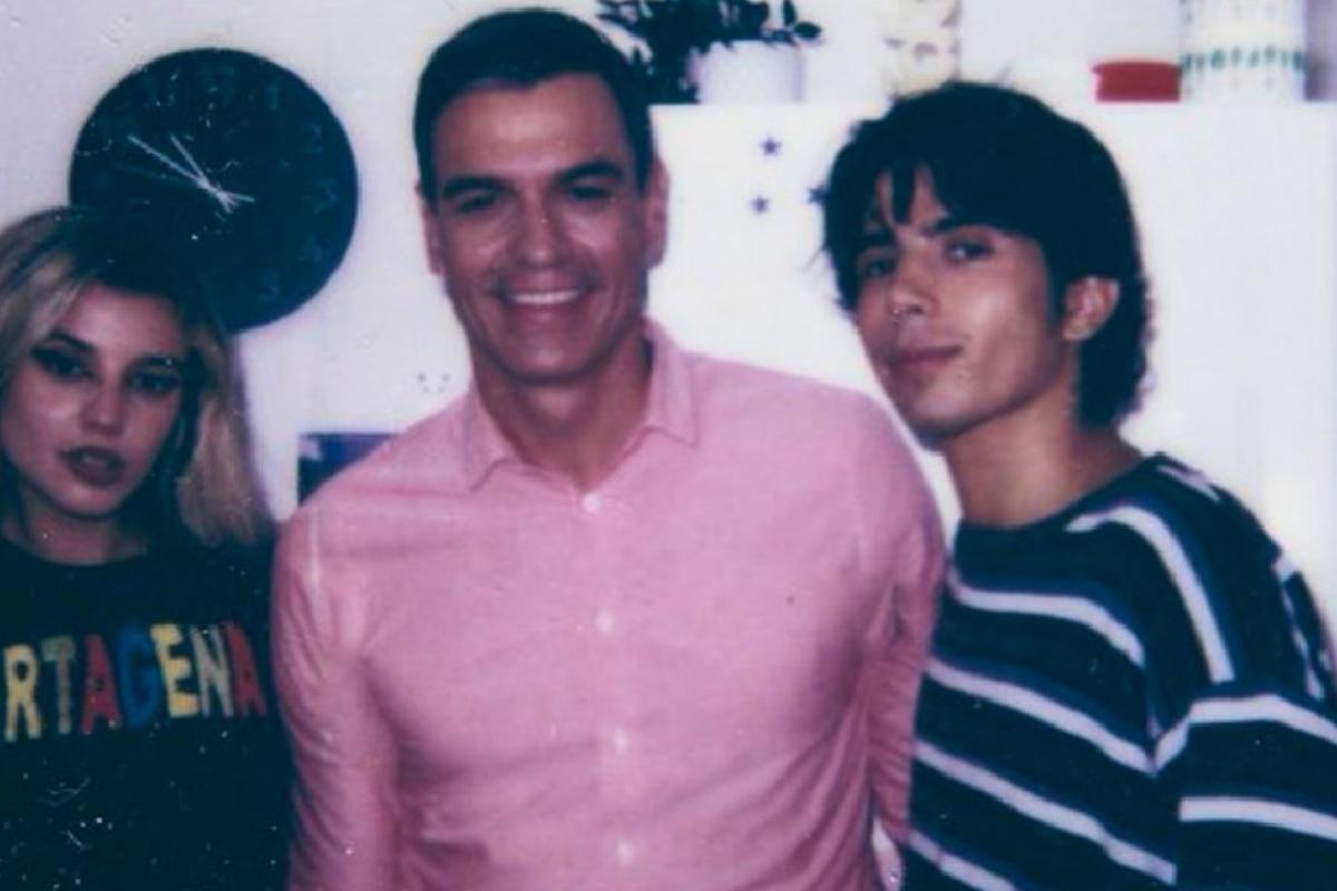 Pedro Sánchez con 'La Pija y la Quinqui'