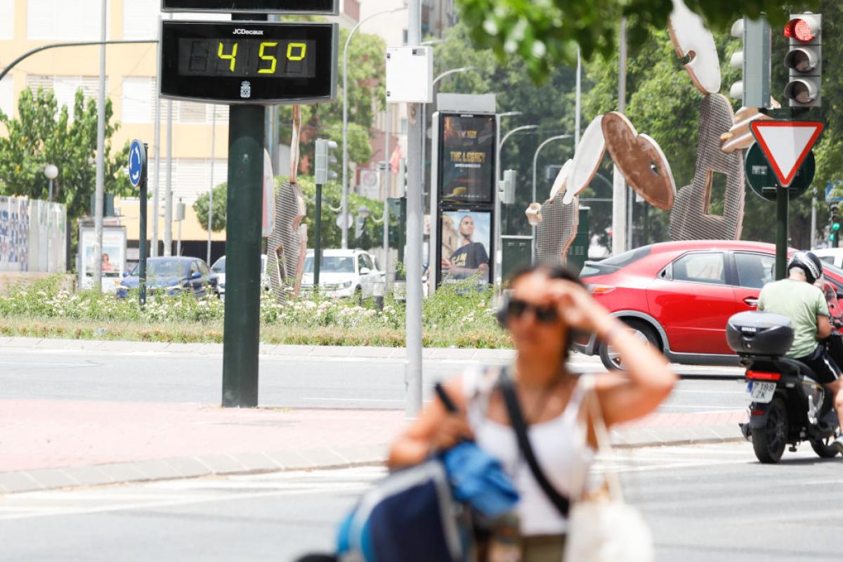 Calor extremo en Murcia este julio