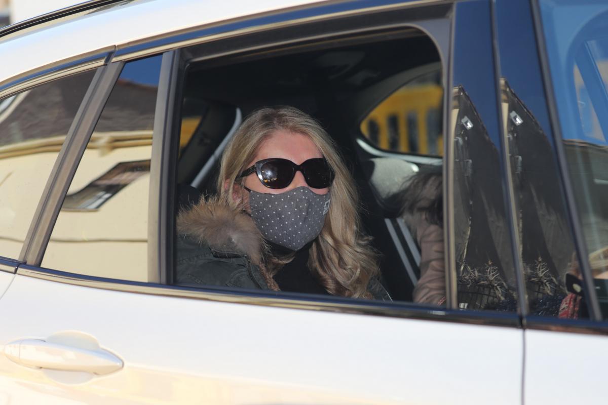 Marta Chávarri, en una imagen de archivo a su llegada a la preboda de Isabelle Junot y Álvaro Falcó el 1 de abril de 2022.