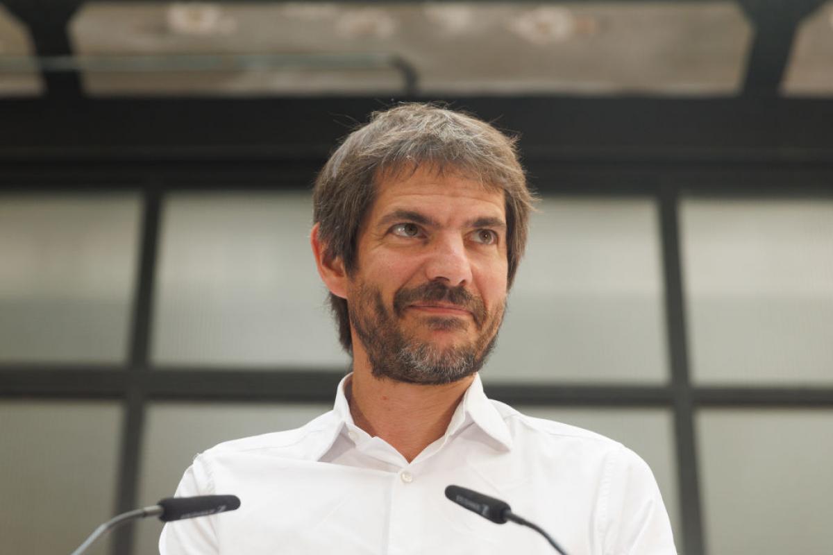 Ernest Urtasun, portavoz de Sumar, en una imagen reciente.