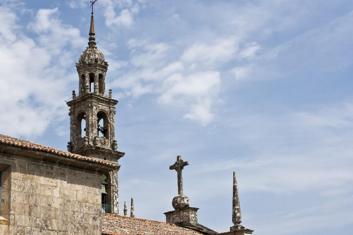 Campanario de Bastavales en Brión, A Coruña
