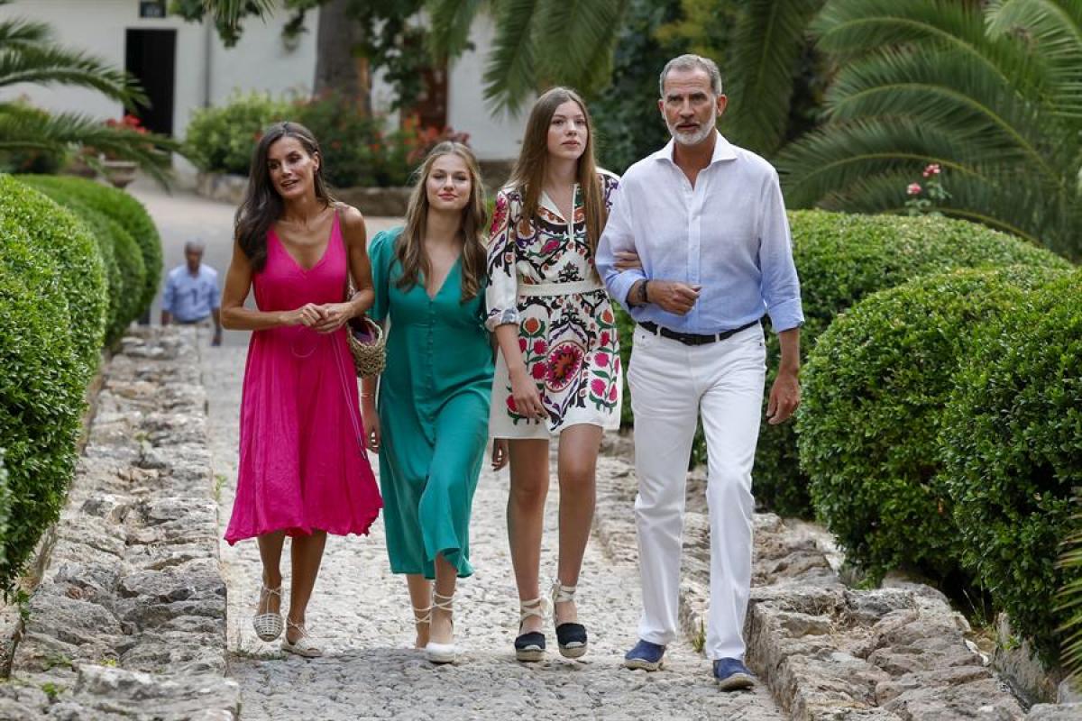 Posado de la Familia Real en Palma de Mallorca