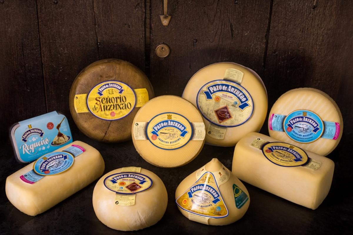 Quesos de Pazo de Anzuxao