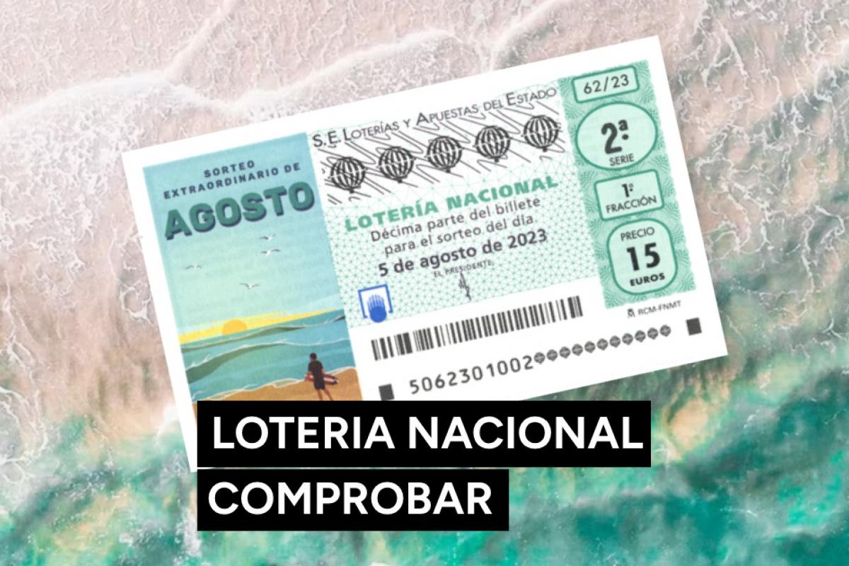 Resultado del Sorteo Extraordinario de Agosto de Lotería Nacional