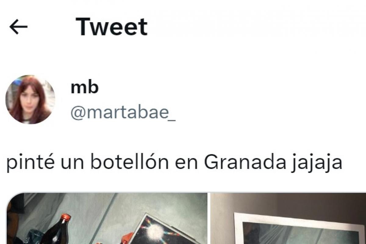 El tuit de la usuaria de Twitter @martabae_