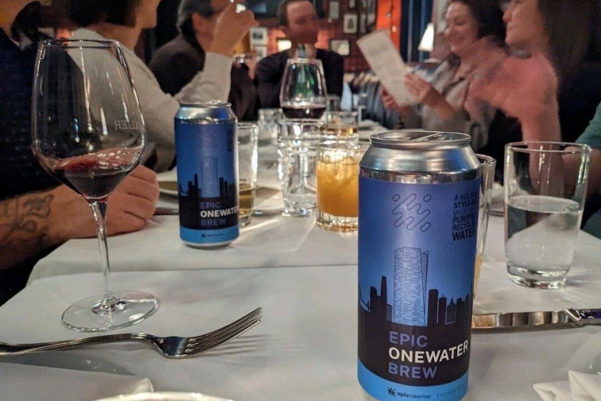 Lata de la cerveza Epic OneWater Brew