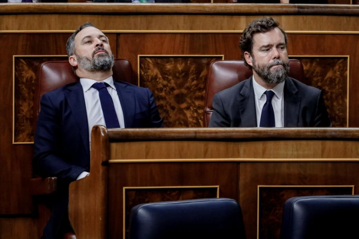 Foto de archivo de Santiago Abascal e Iván Espinosa de los Monteros.