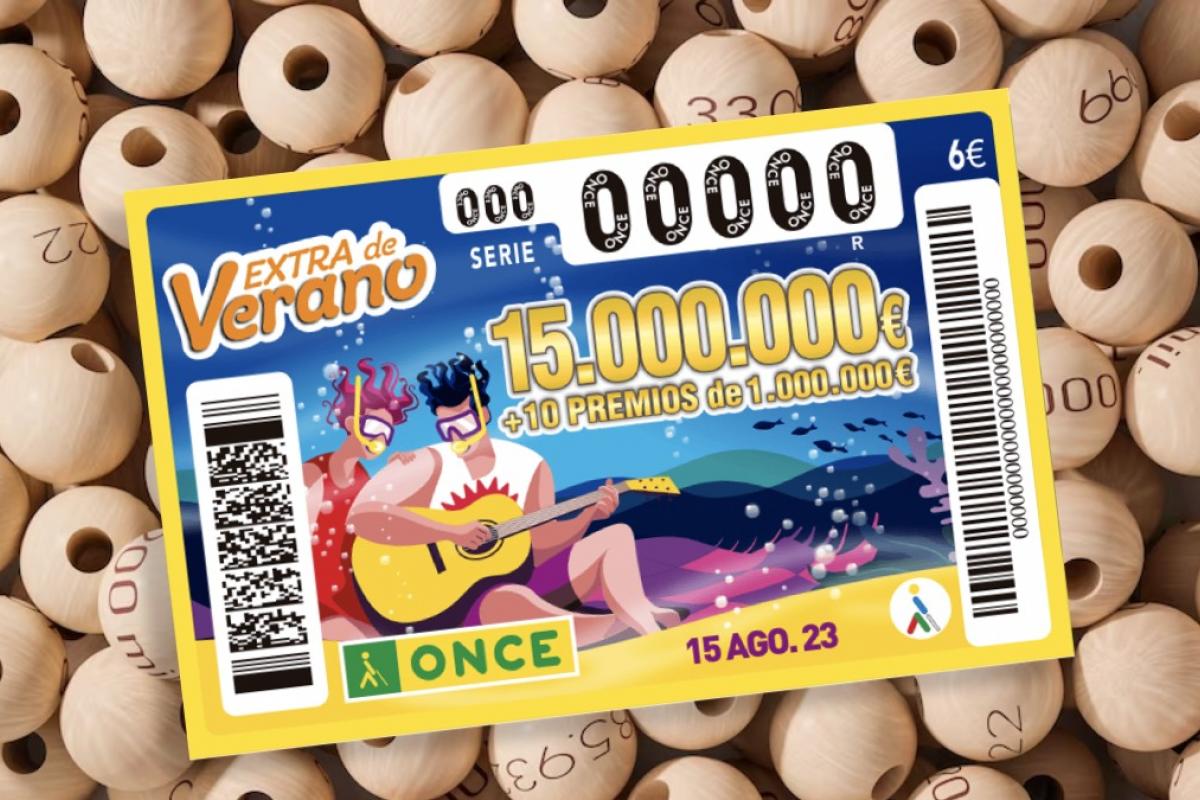 Probabilidades de ganar el Extra de Verano de la ONCE 2023