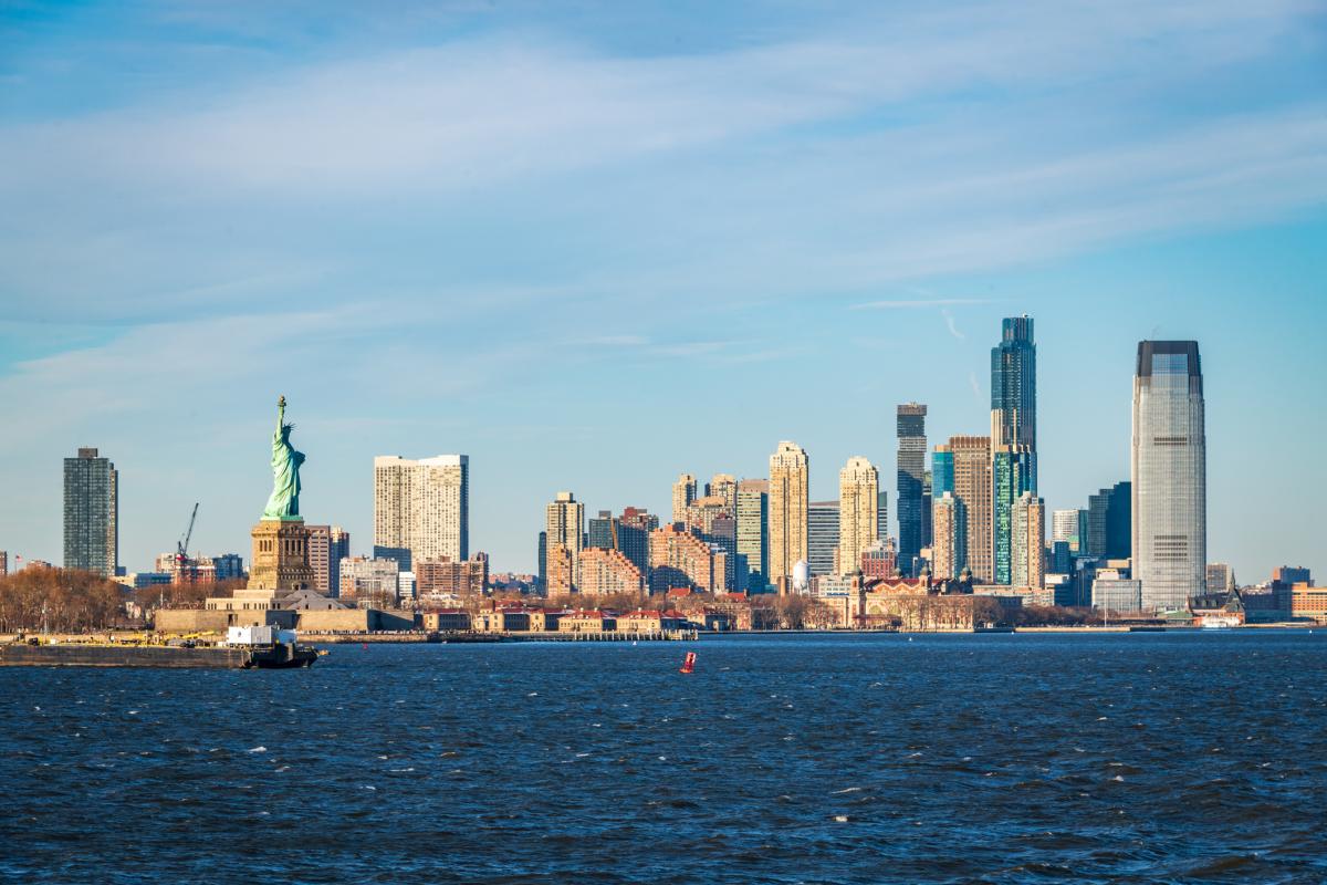 'Skyline' de Manhattan (Nueva York, EEUU).