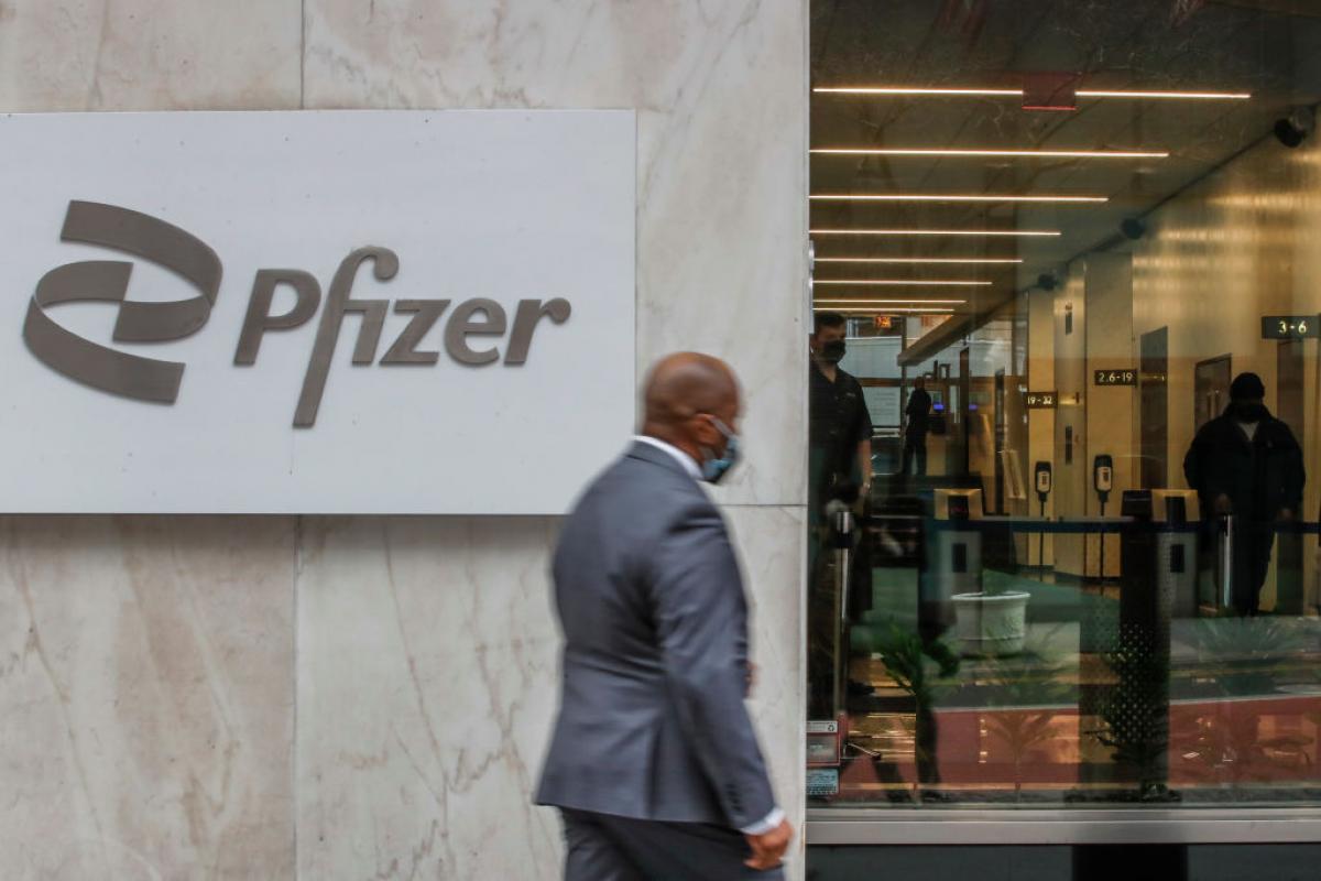 Sede de la farmacéutica Pfizer en Nueva York.