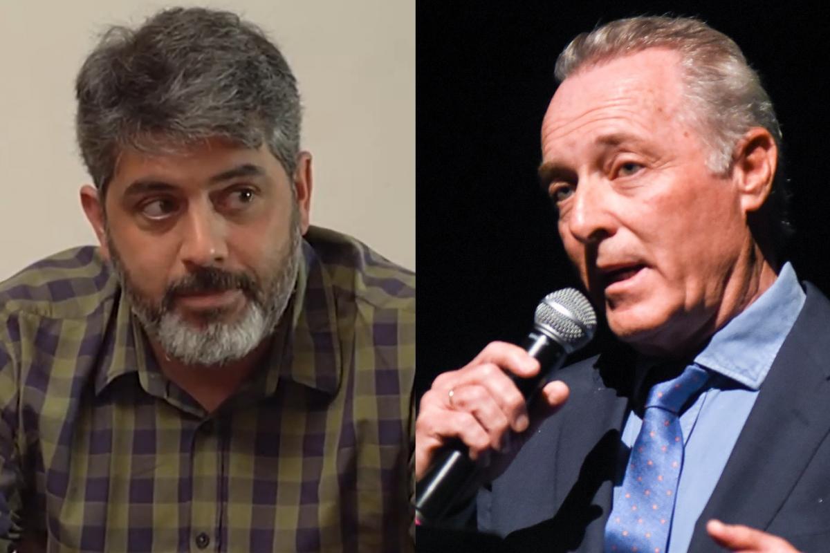 El actor Raúl Yuste y el cantante José Manuel Soto