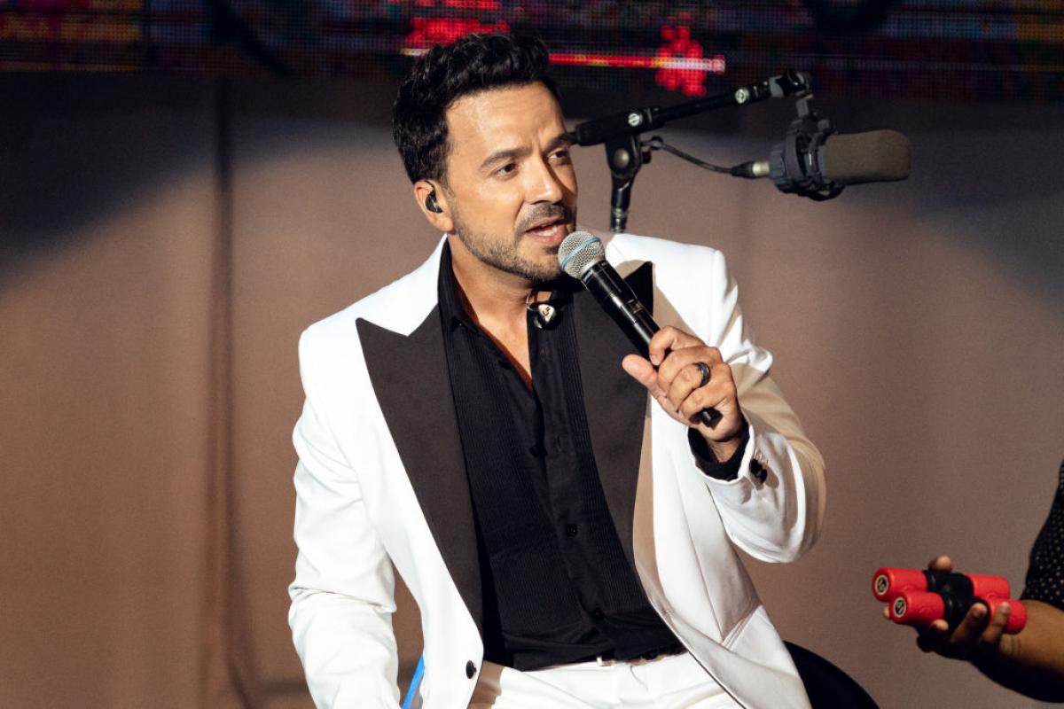 Luis Fonsi ha sido uno de los artistas que han formado parte del cartel de la Starlite Gala 2023 at Cantera. Aquí durante la presentación a la prensa el 13 de agosto.