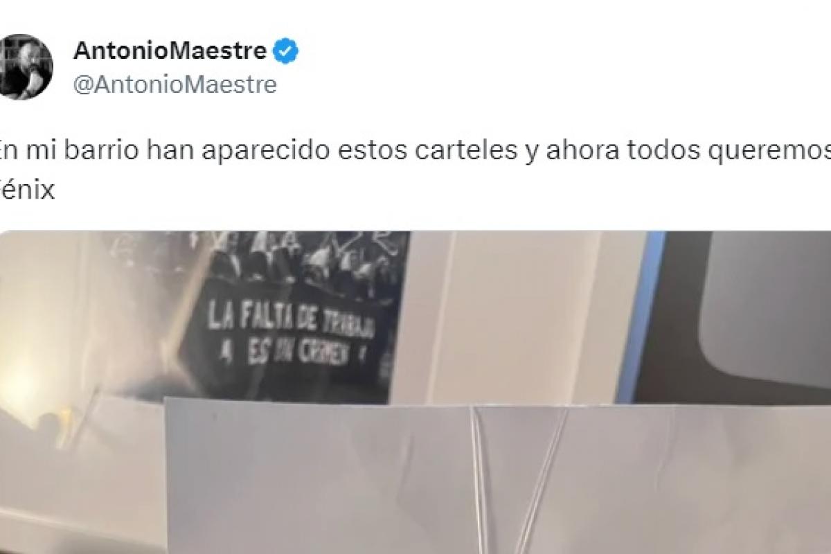 El tuit de Antonio Maestre