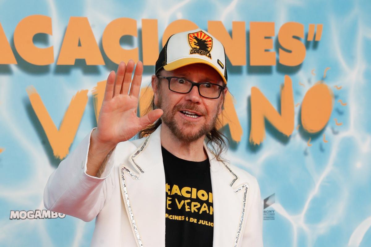 Santiago Segura, en el estreno de 'Vacaciones de verano' el 4 de julio de 2023 en Madrid.