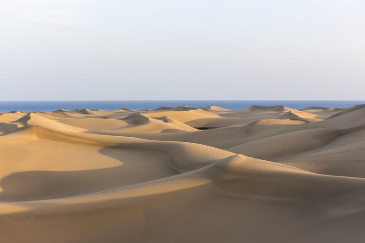 Las dunas de Maspalomas en una imagen de archivo.