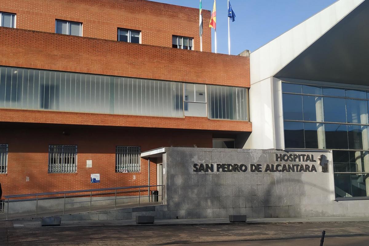 Hospital San Pedro de Alcántara de Cáceres.