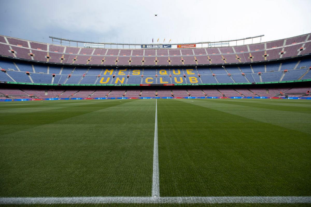 Interior del Camp Nou