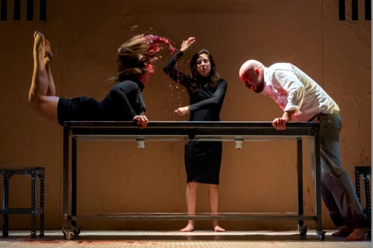 Representación de 'El señor puta o la degradación del ser', de la compañía D'Liria Producciones.