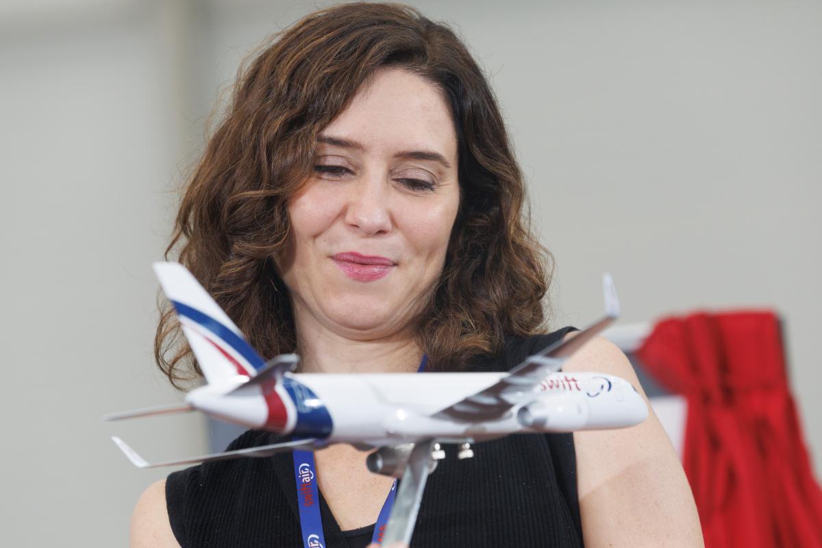 La presidenta de la Comunidad de Madrid, Isabel Díaz Ayuso.