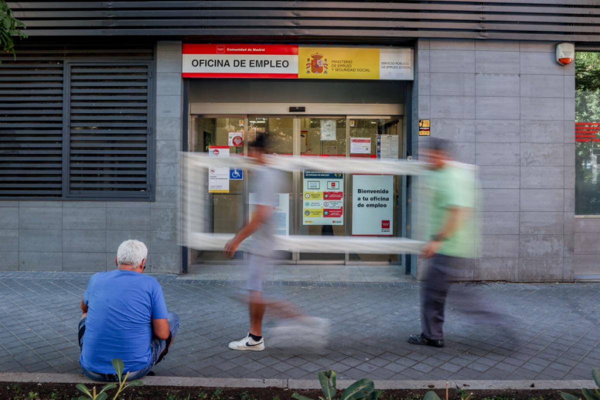 Imagen de archivo de una oficina del SEPE.